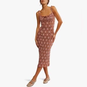 Free People Women's Lucinda Lace Midi